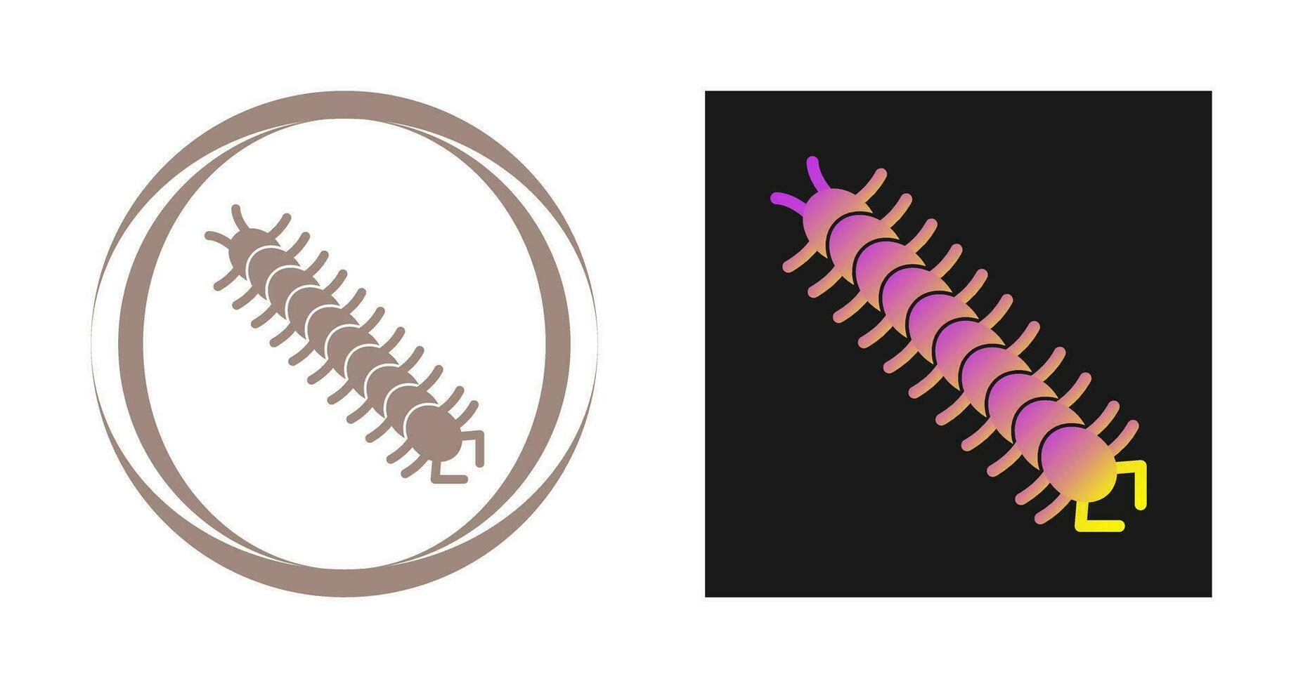 Centipede Vector Icon