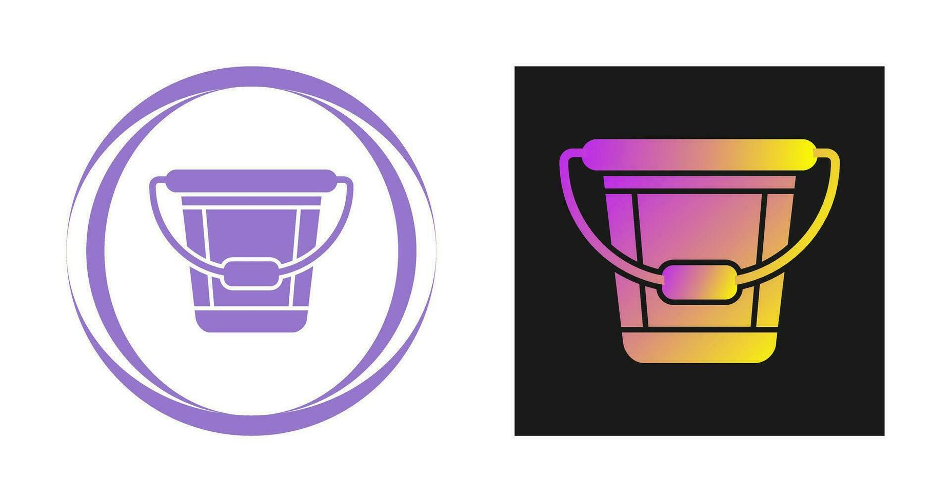 Bucket Vector Icon