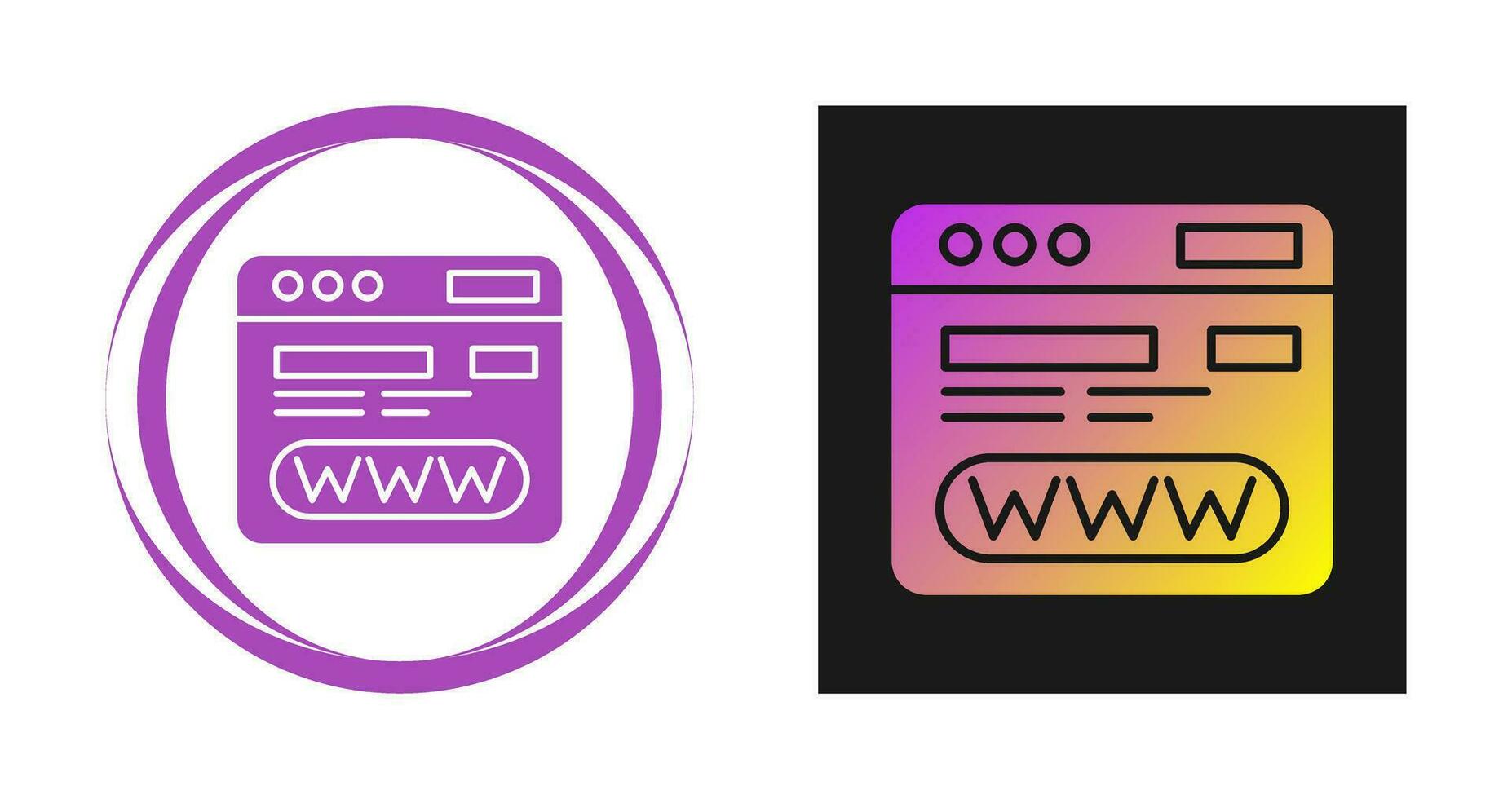 Browser Vector Icon