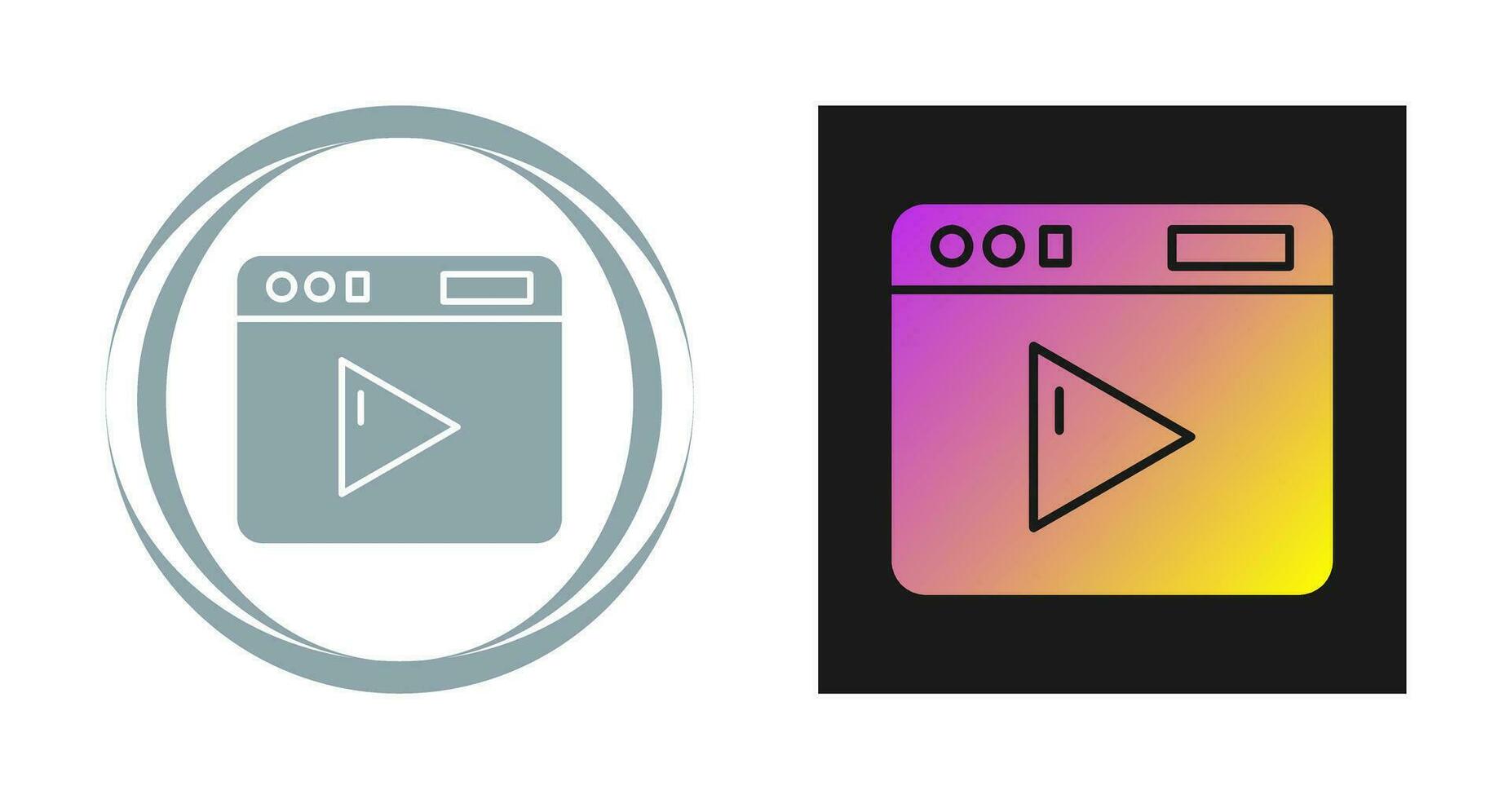 Video Vector Icon