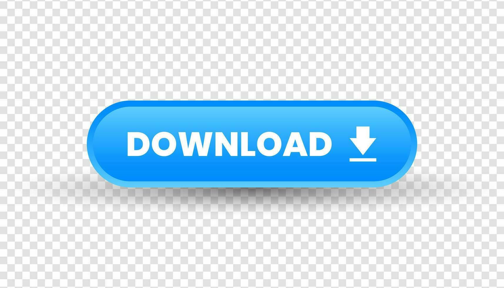 Download Button sign symbol. Blue download button for website, UI, ads, and project. Vector illustration