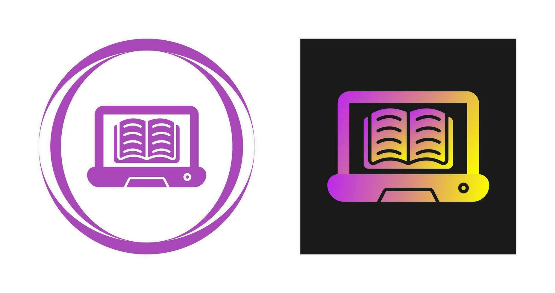 Online Library Vector Icon