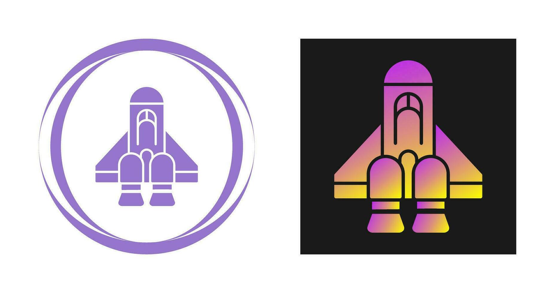 Spaceship Vector Icon