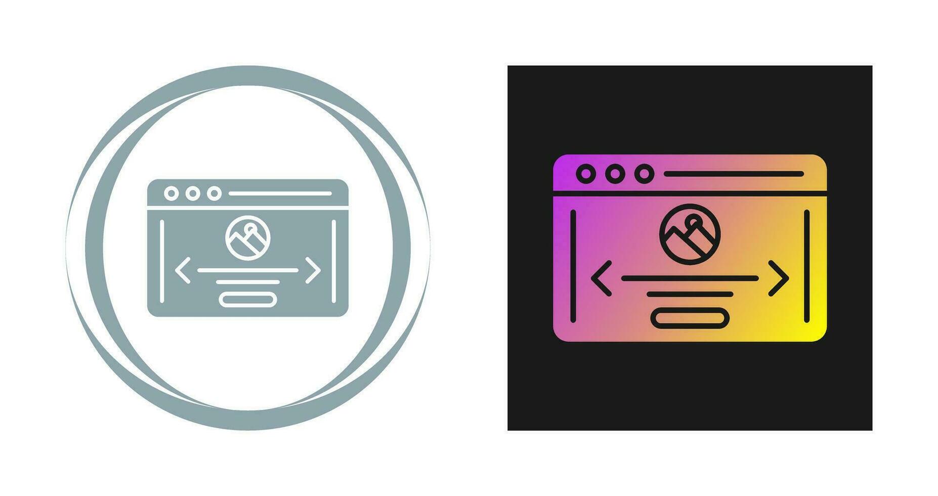 Window Page Vector Icon