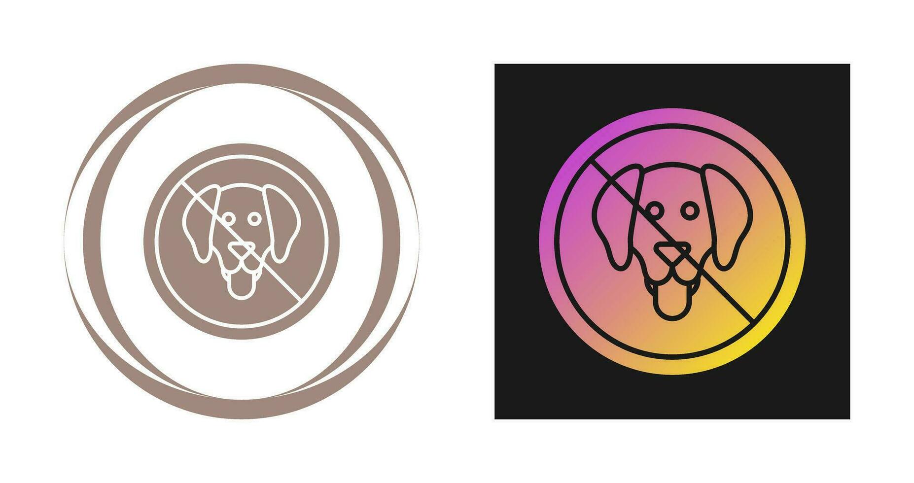 No Pets Allowed Vector Icon