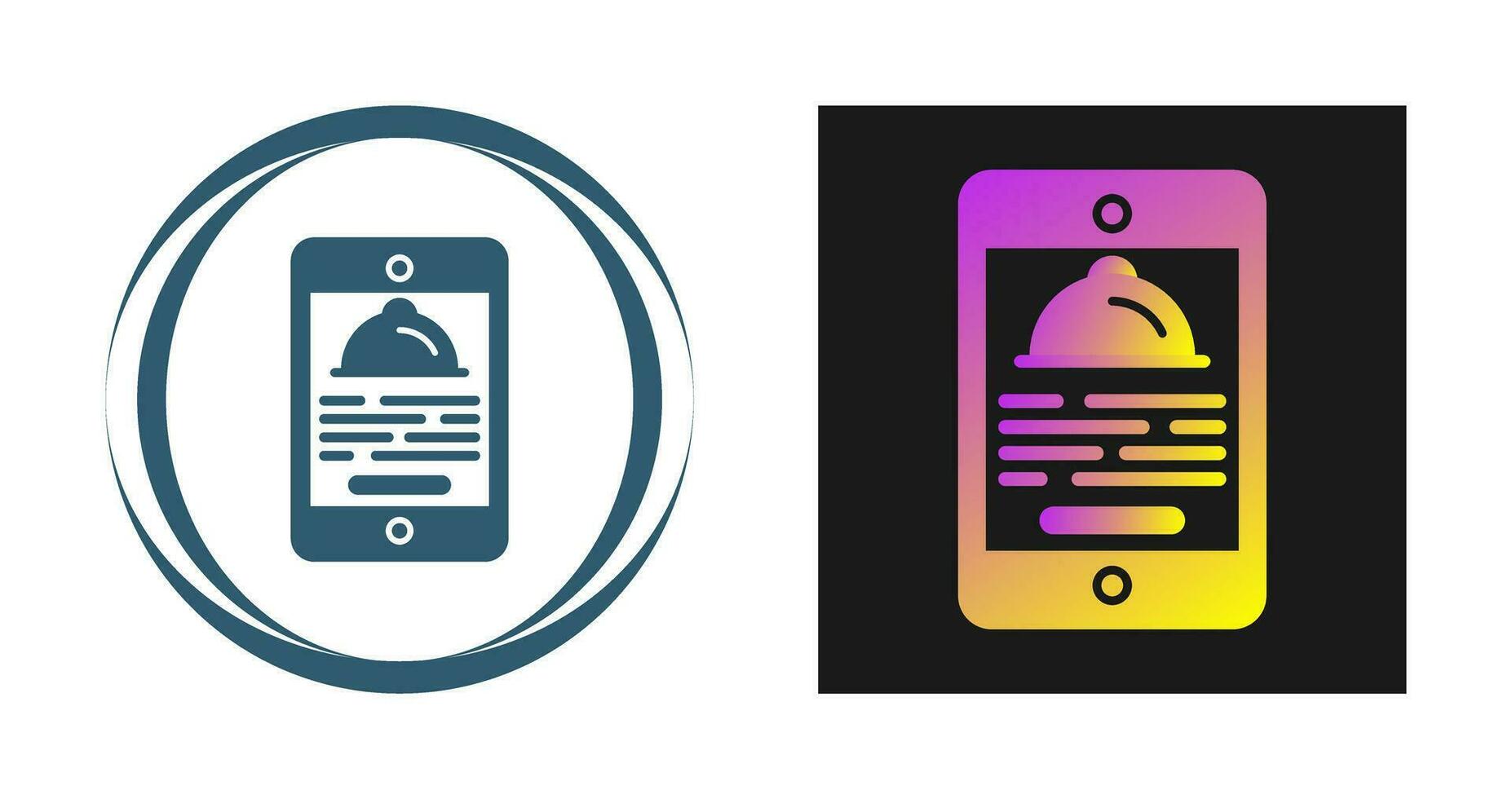 Food App Vector Icon