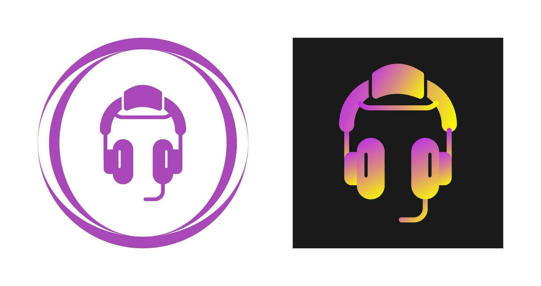 Headphone Vector Icon