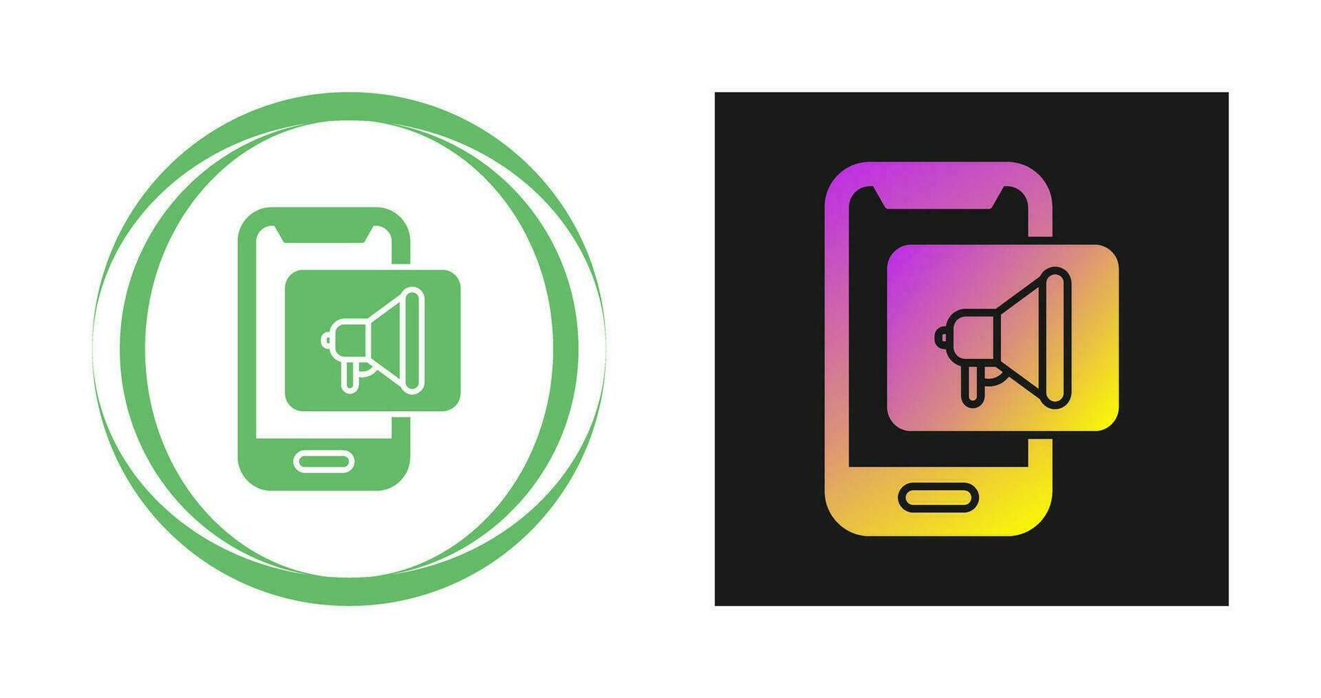 Social Marketing Vector Icon