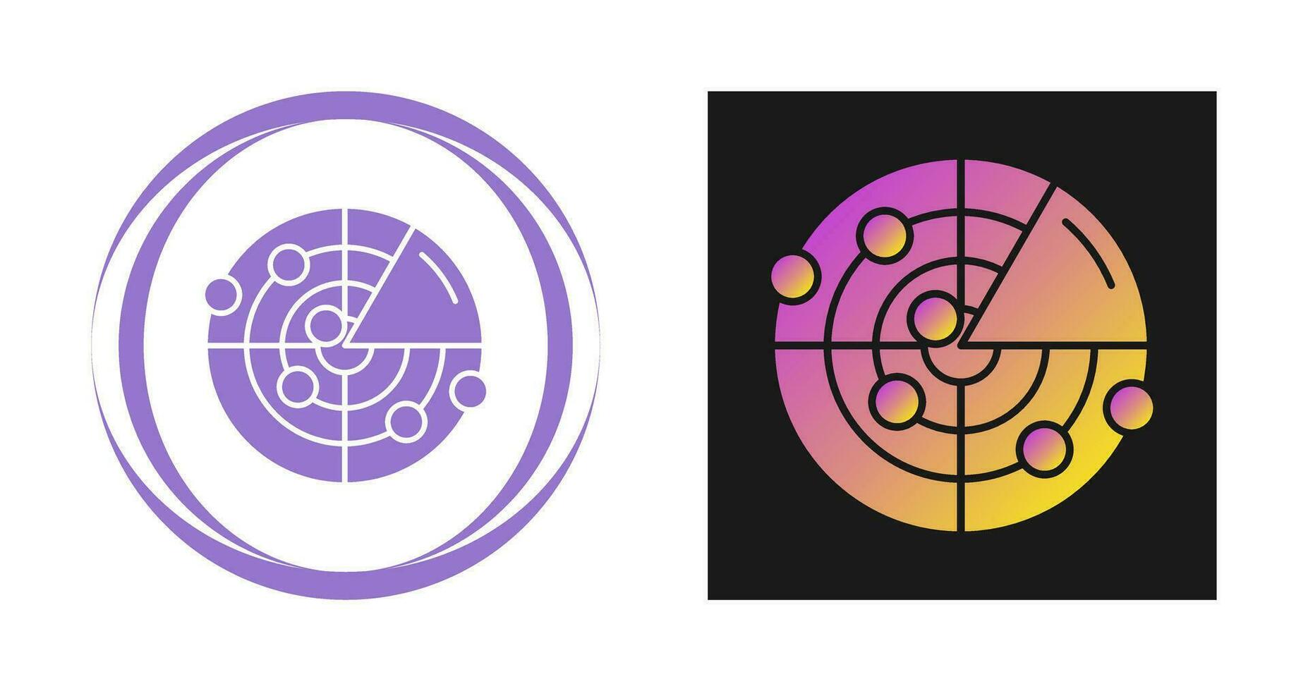 Radar Vector Icon