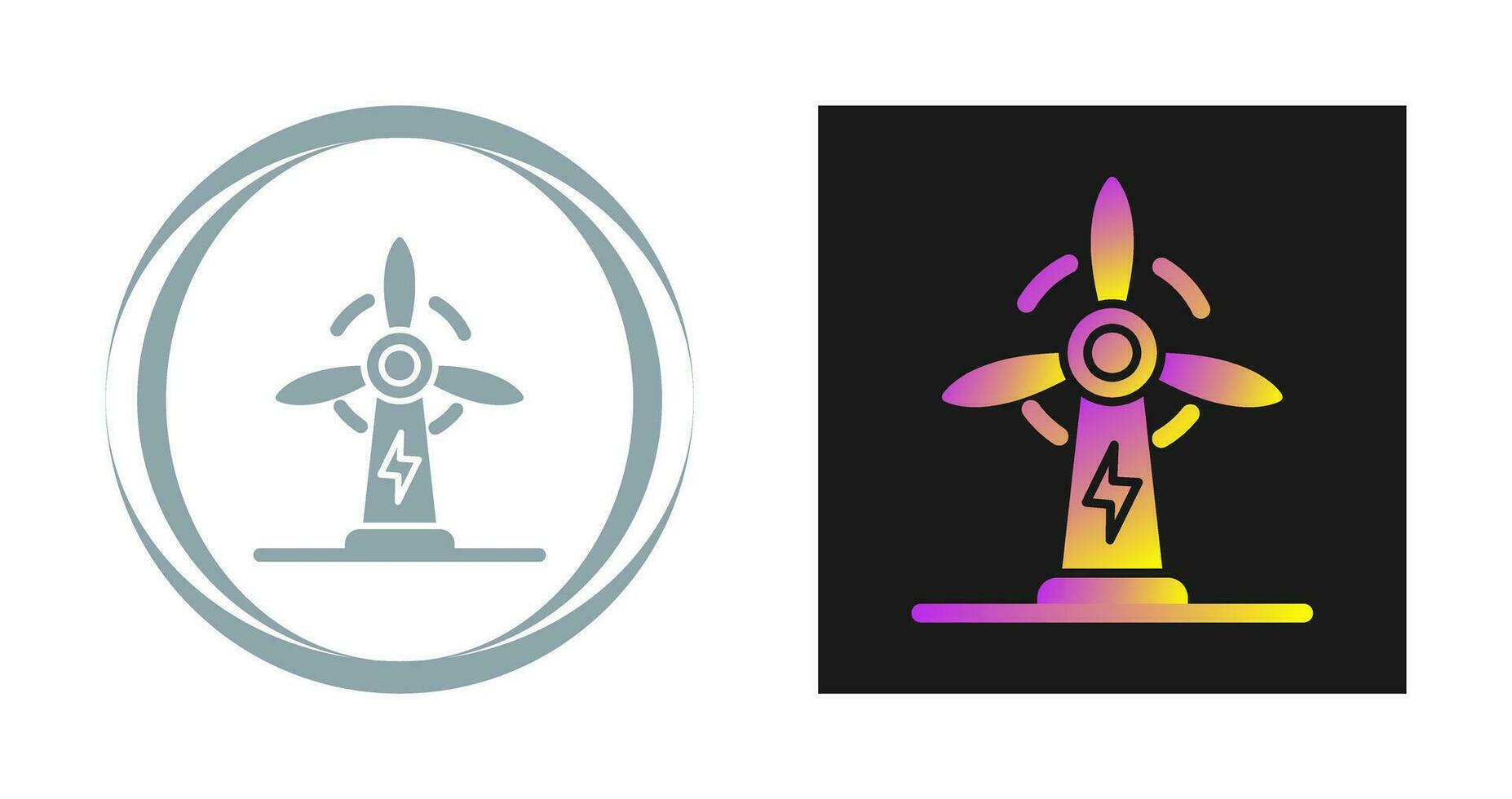 Wind Power Vector Icon