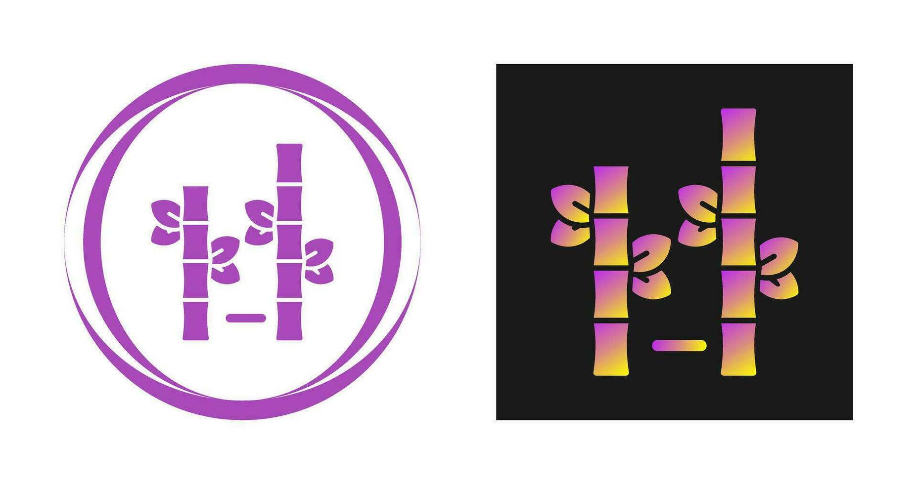 Bamboo Vector Icon