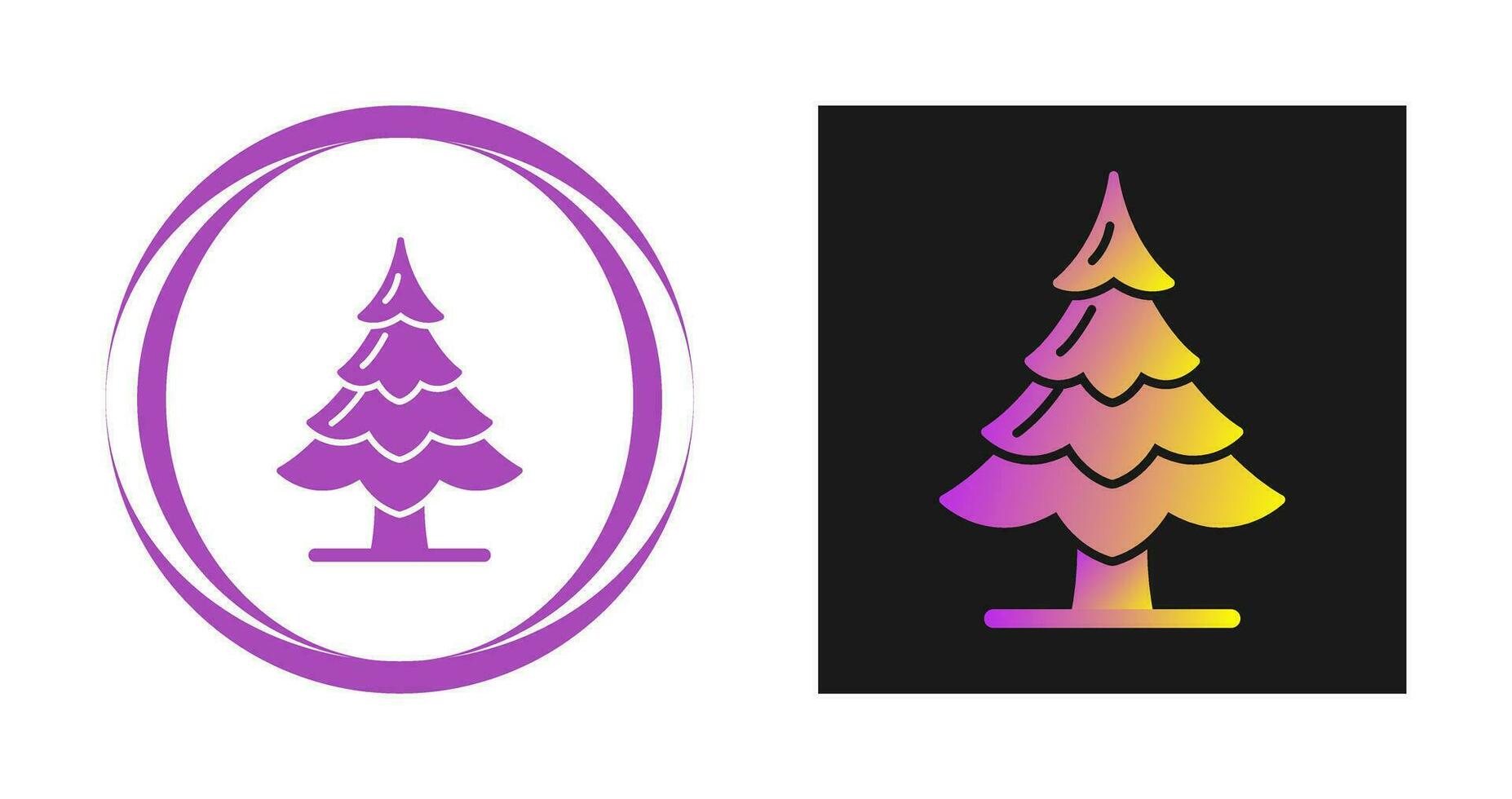 Pine Tree Vector Icon