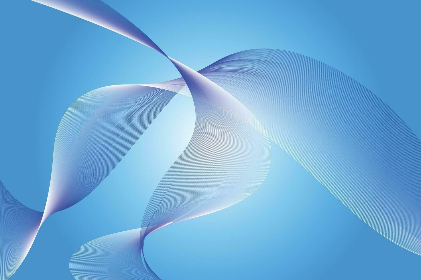 Abstract background, Elegant blue wave swirls background vector