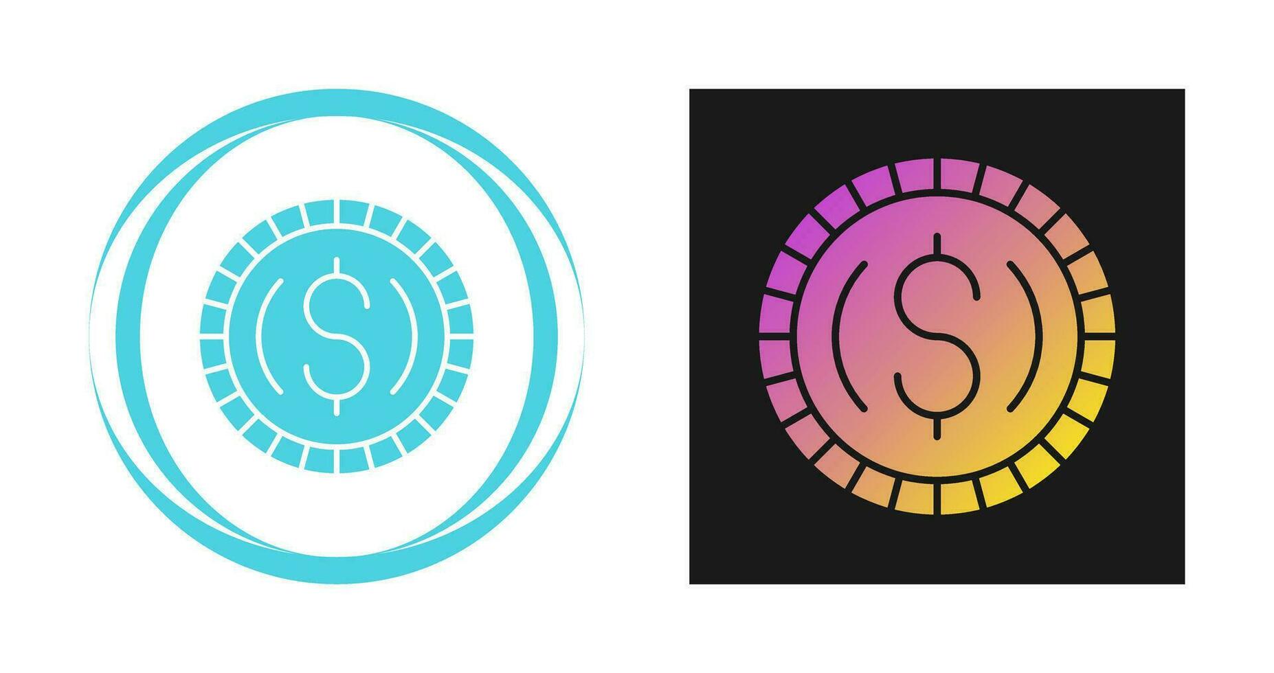 Coin Vector Icon