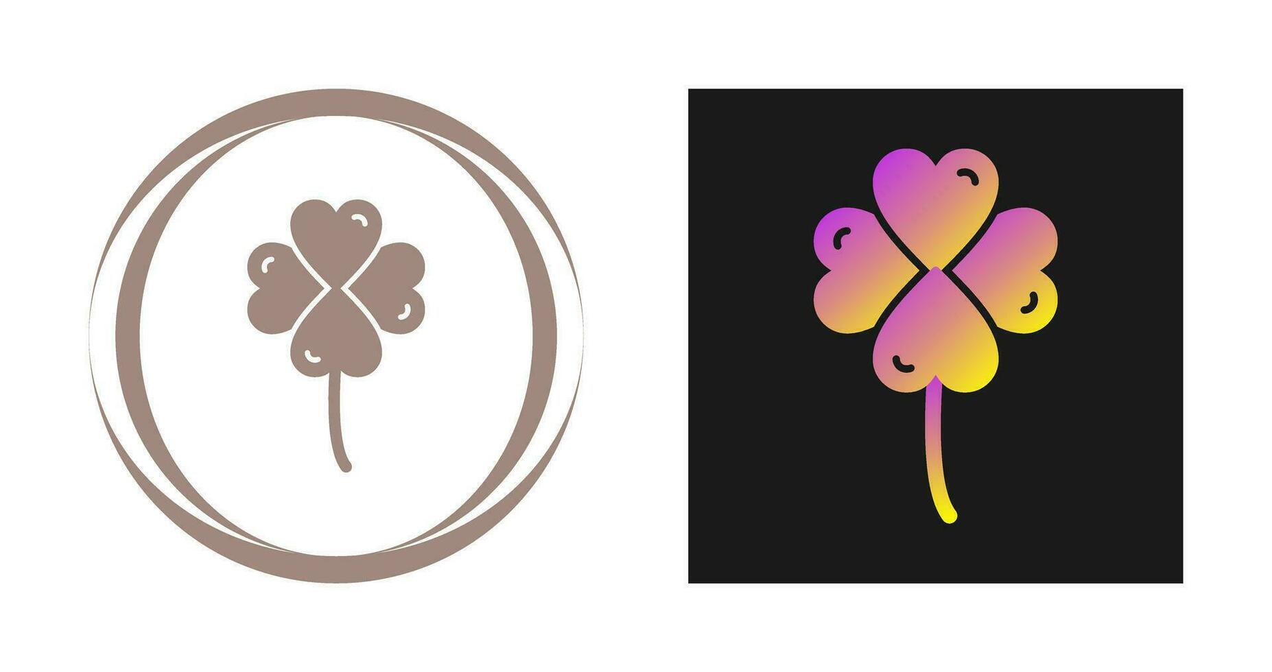 Clover Vector Icon