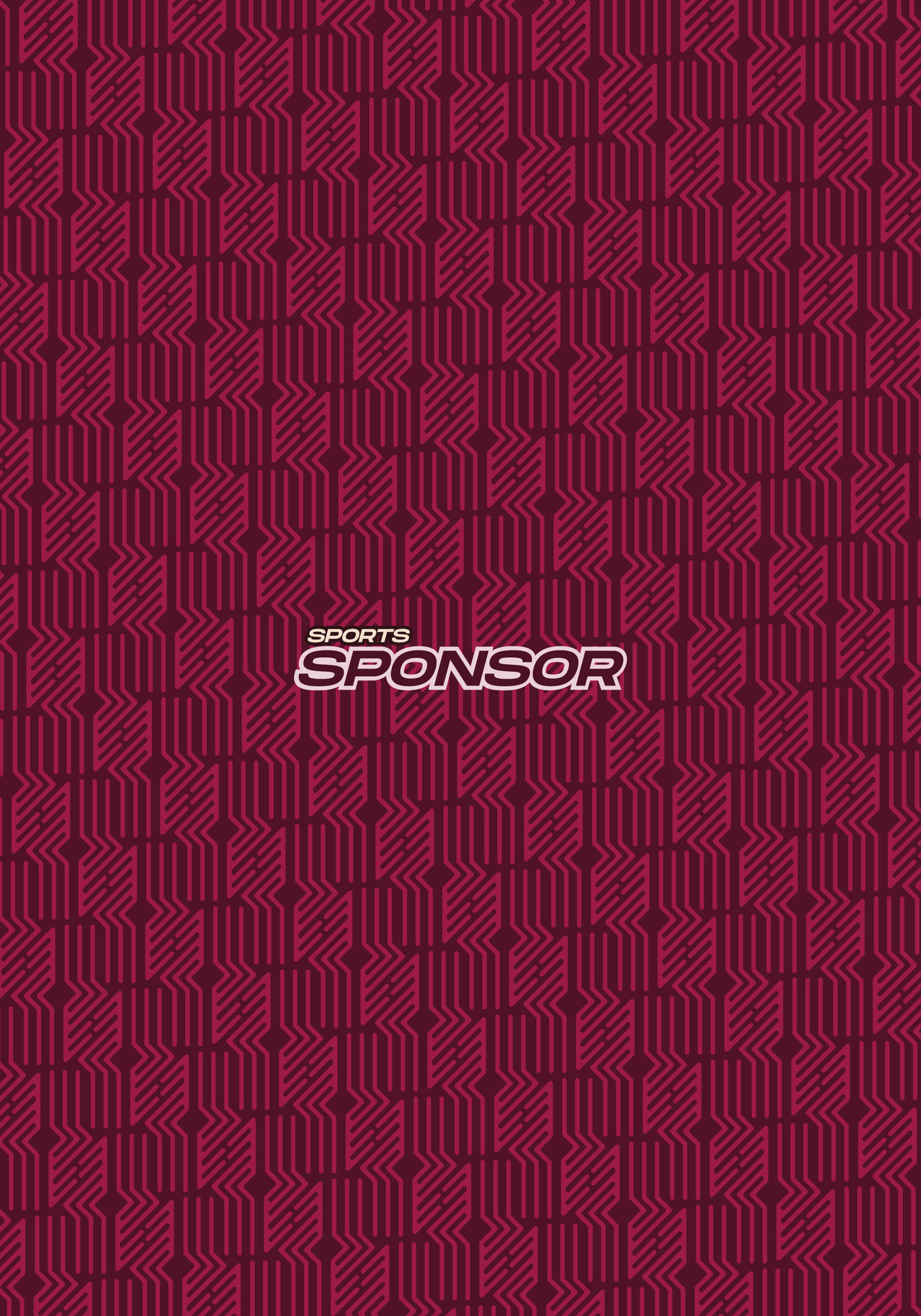 Vector Background Maroon Motif for Sport Jersey Sublimation Pattern