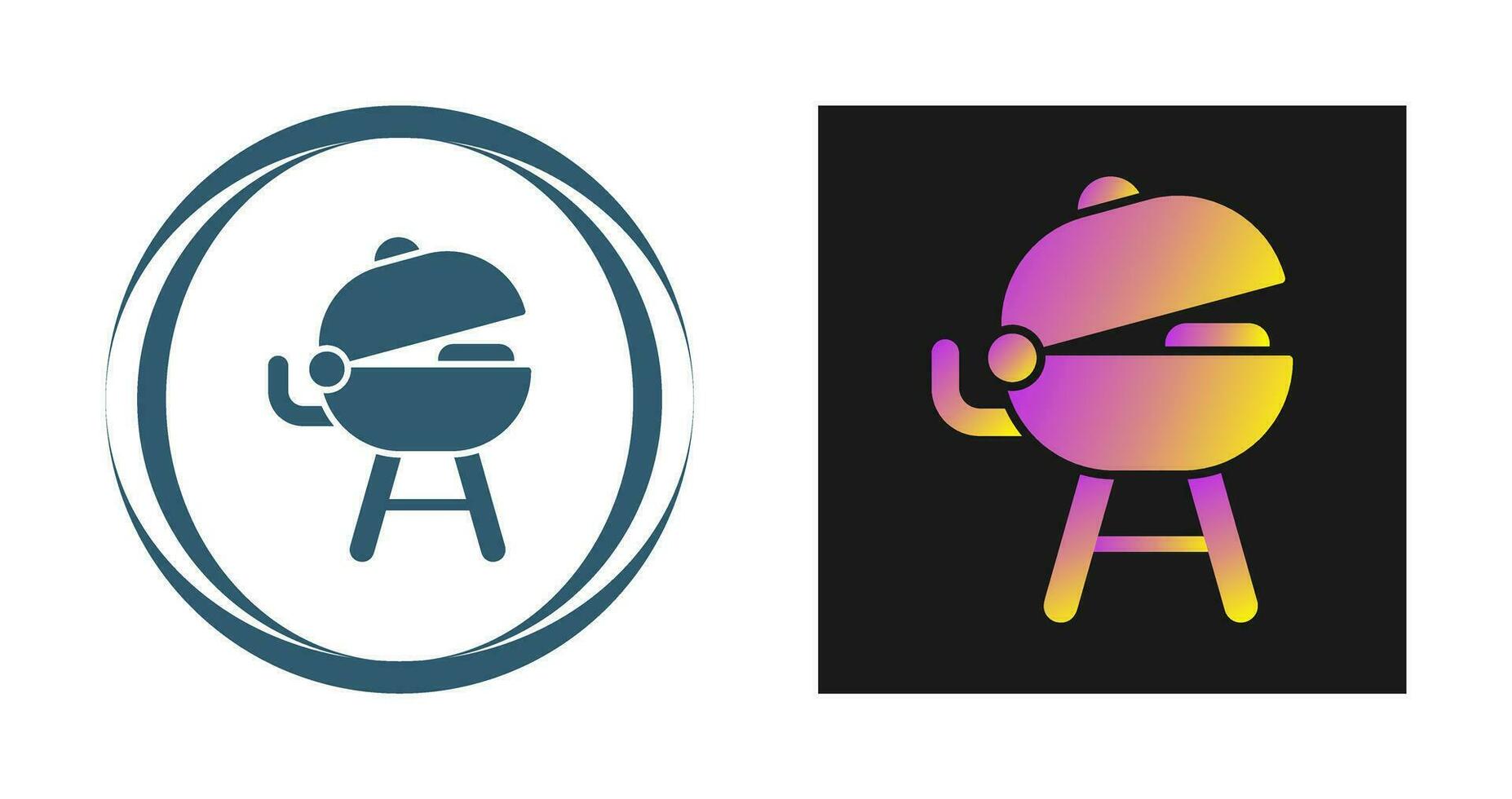 Grilled Vector Icon