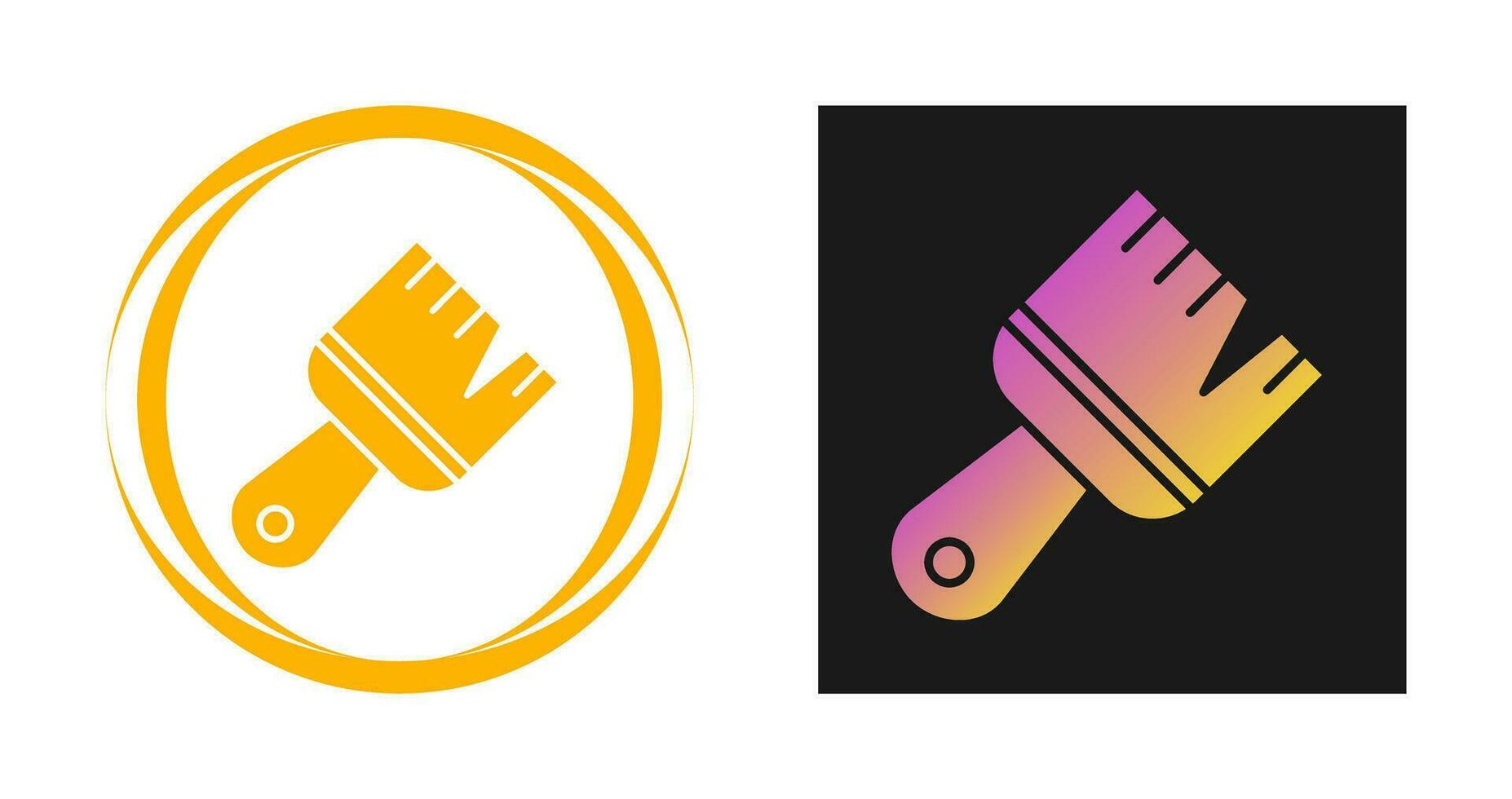 Paint Brush Vector Icon