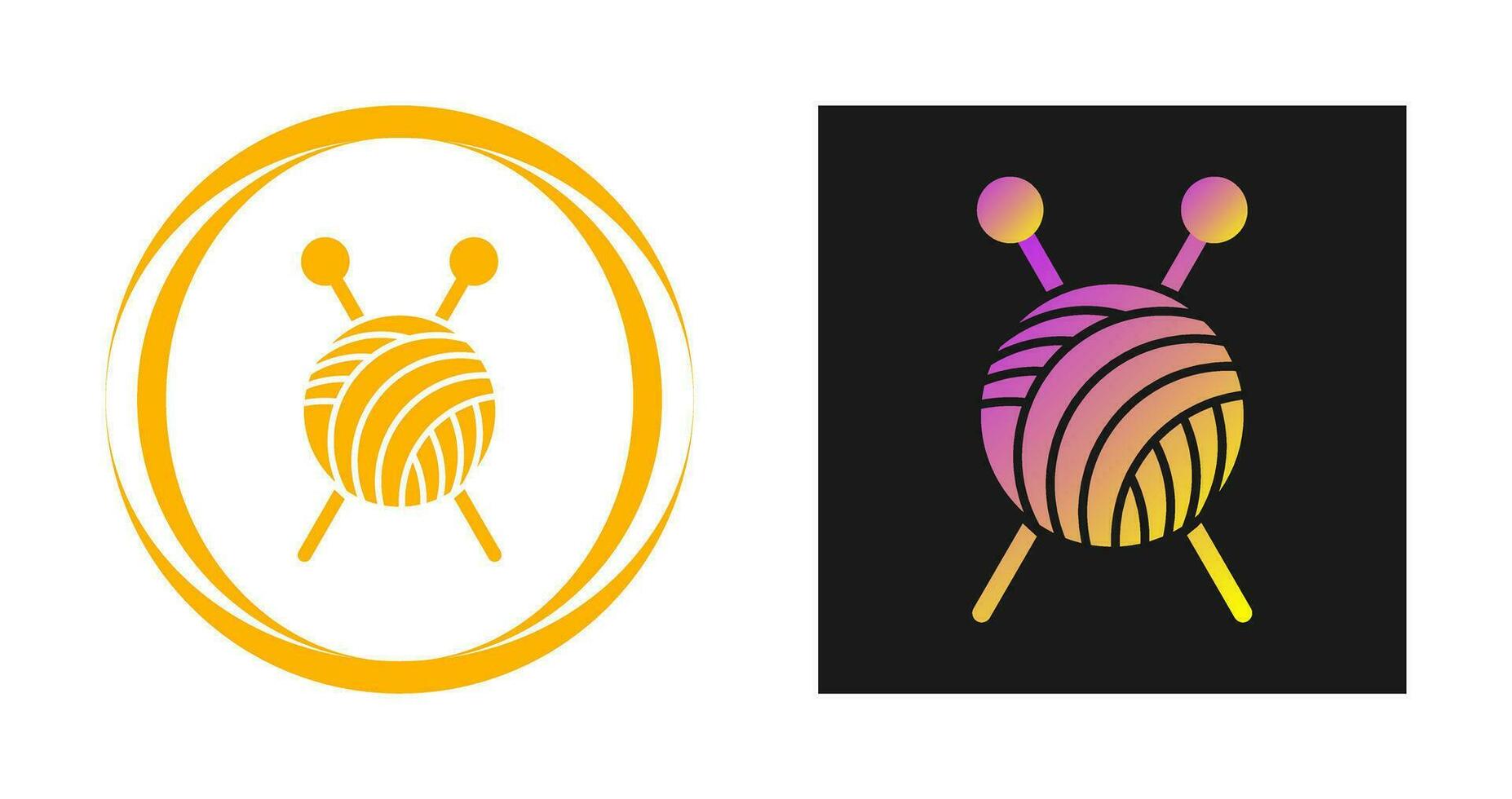 Knitting Vector Icon