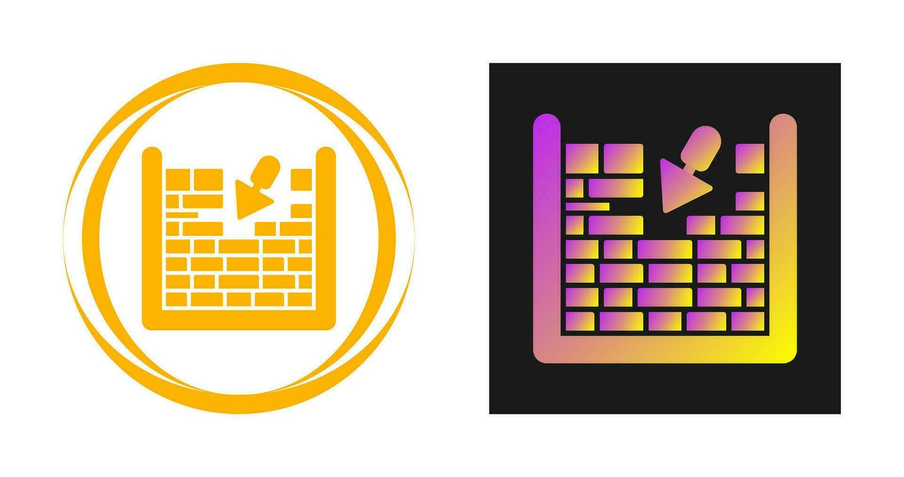 Masonry Vector Icon