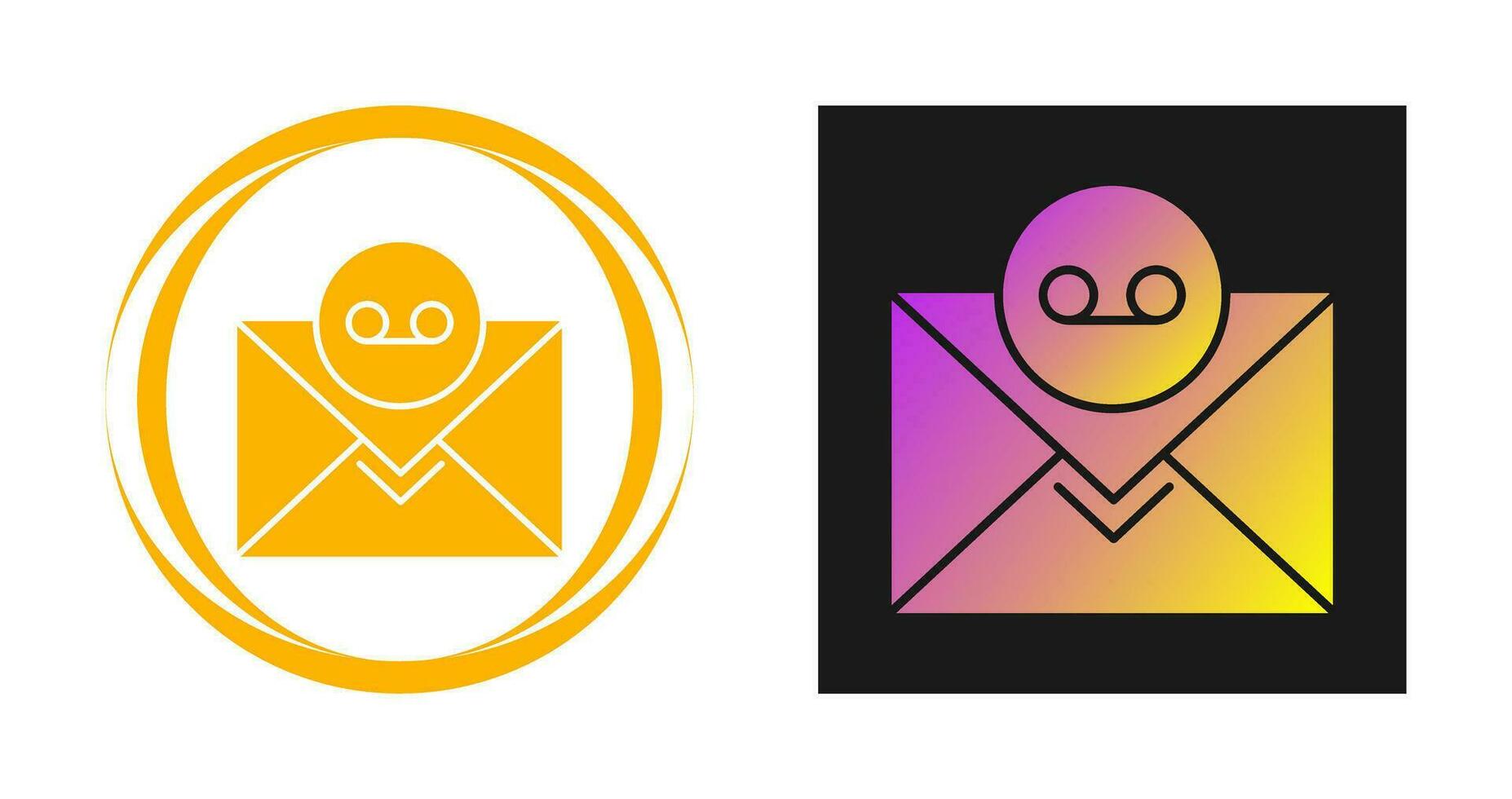 Voice Mail Vector Icon