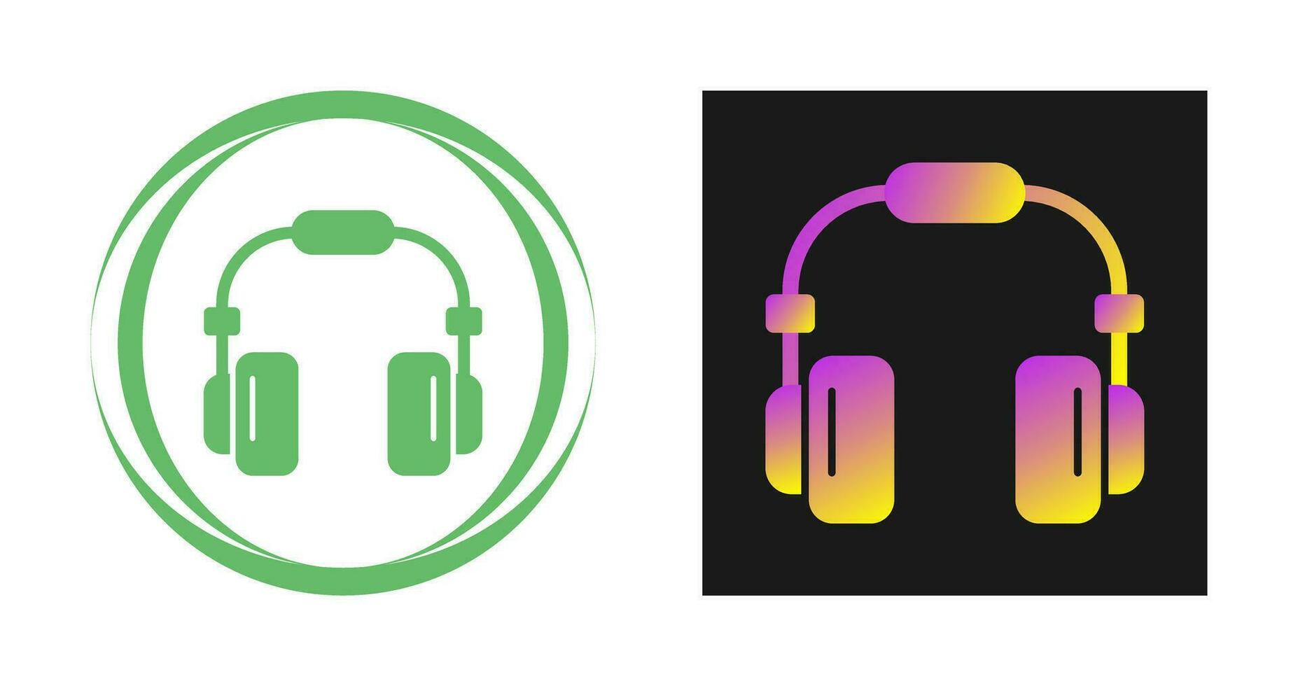 Headphone Vector Icon