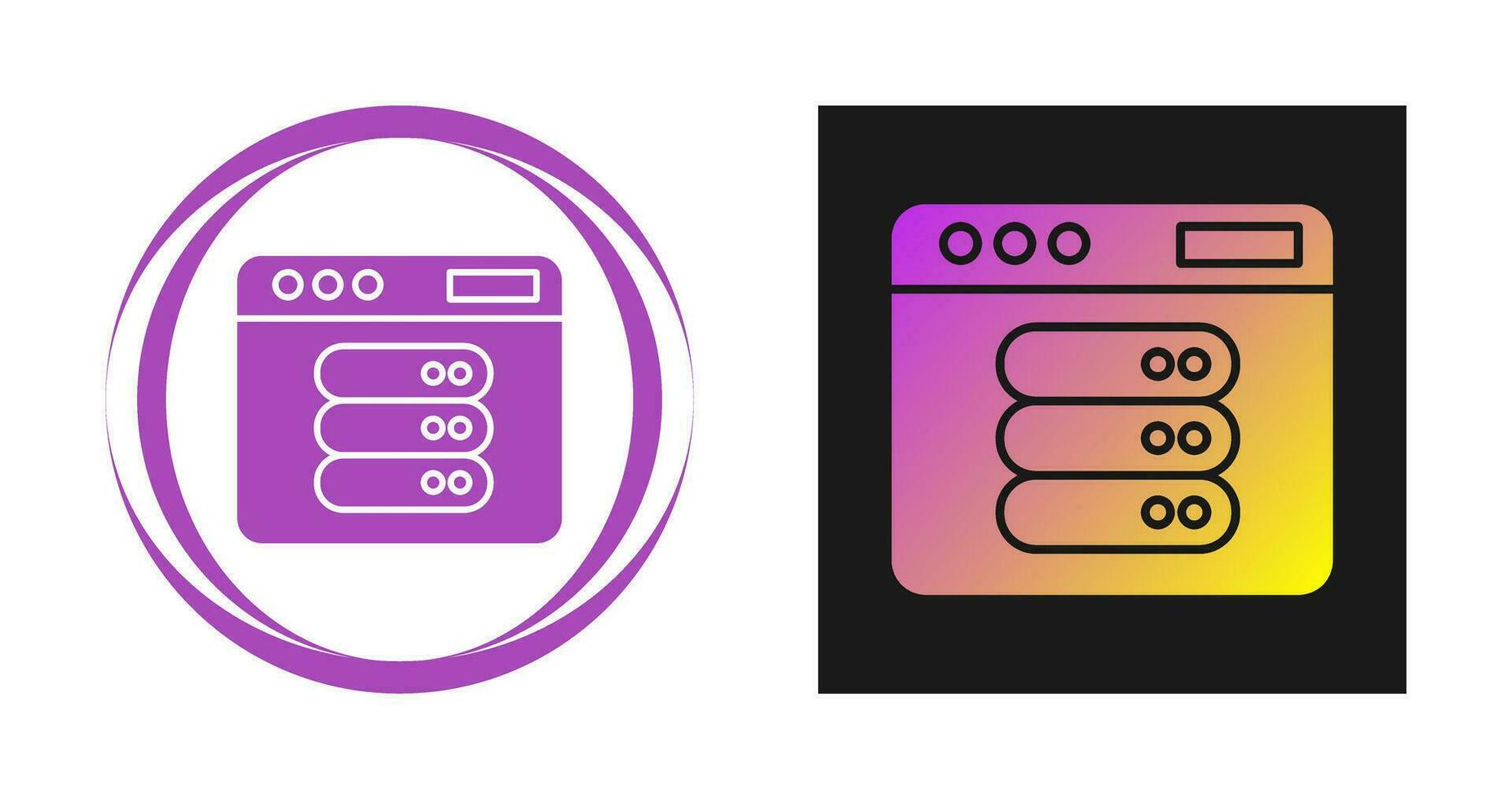 Server Vector Icon