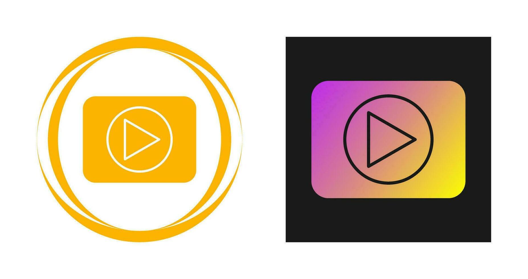 Play Button Vector Icon