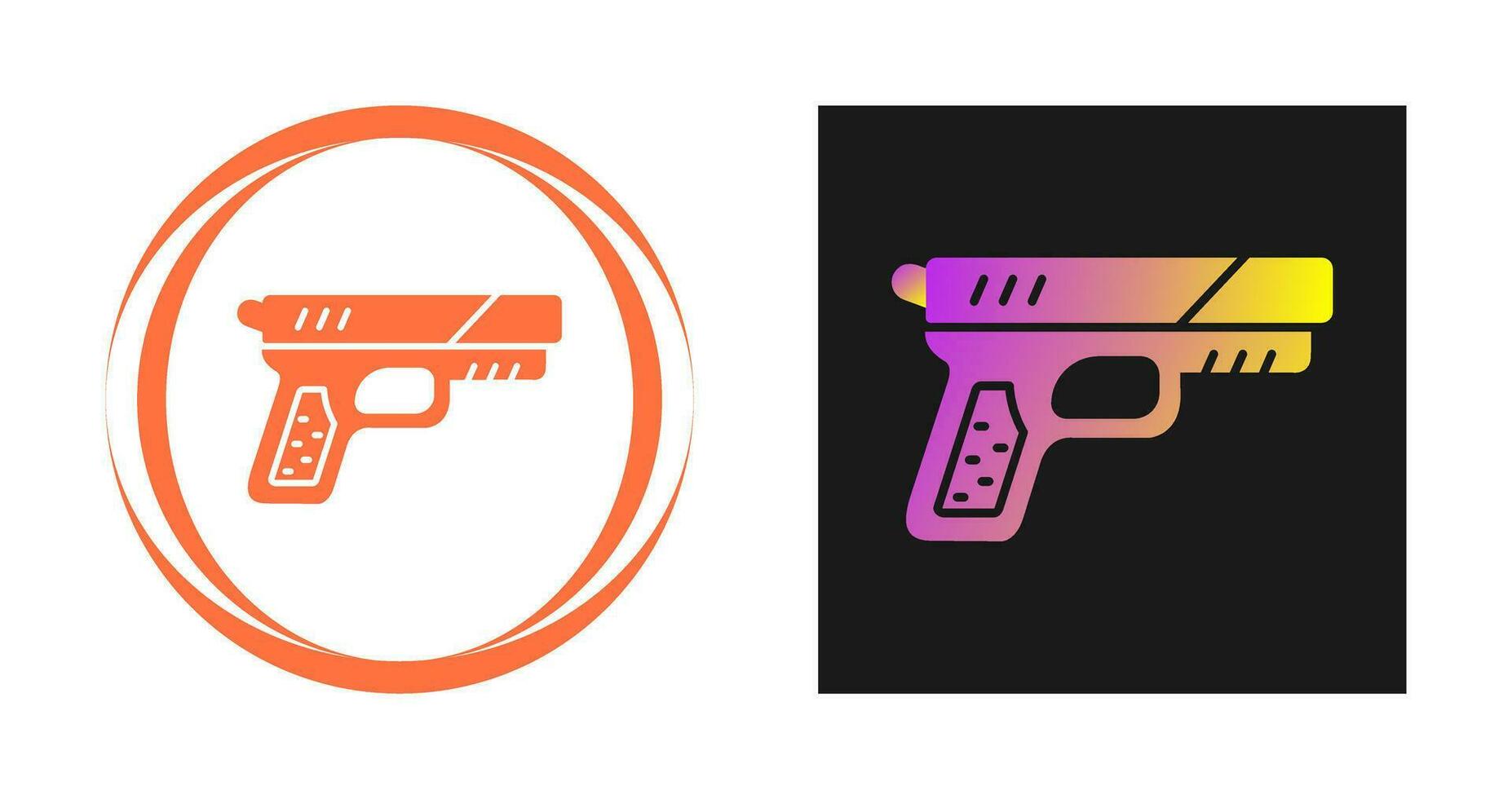 Pistol Vector Icon