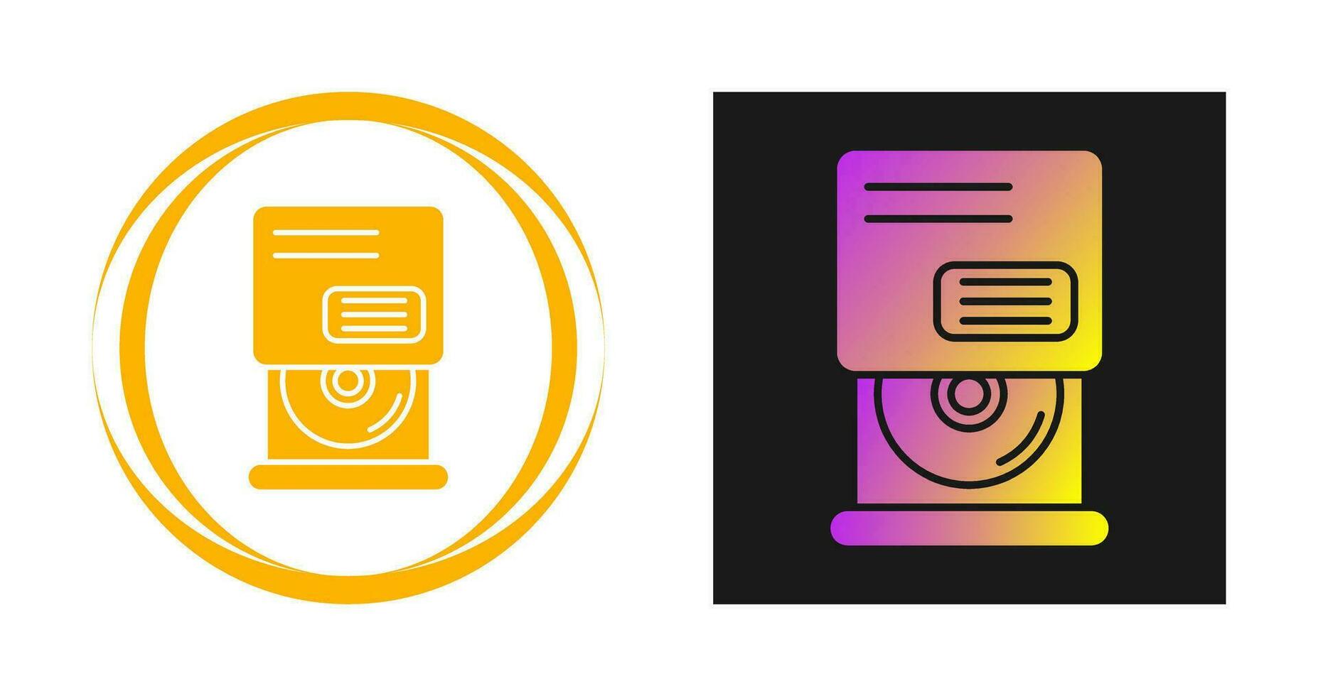 Cd Room Vector Icon
