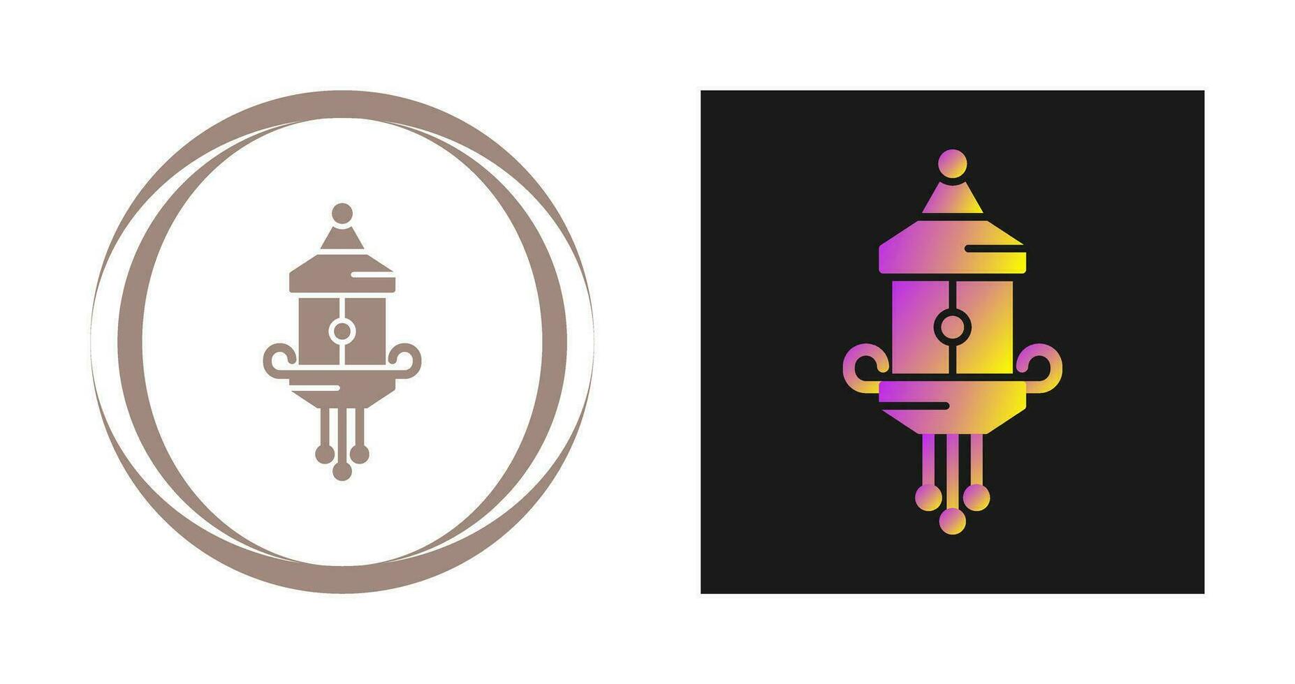 Lantern Vector Icon