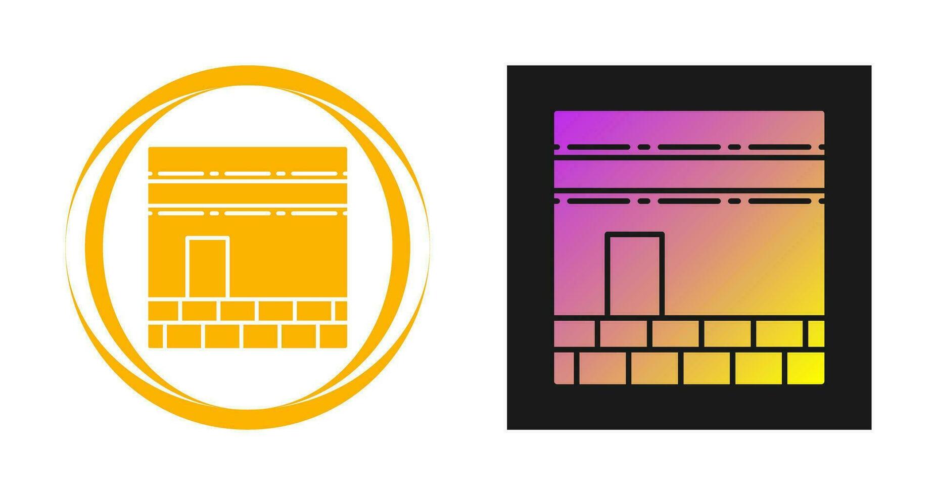 Kaaba Vector Icon