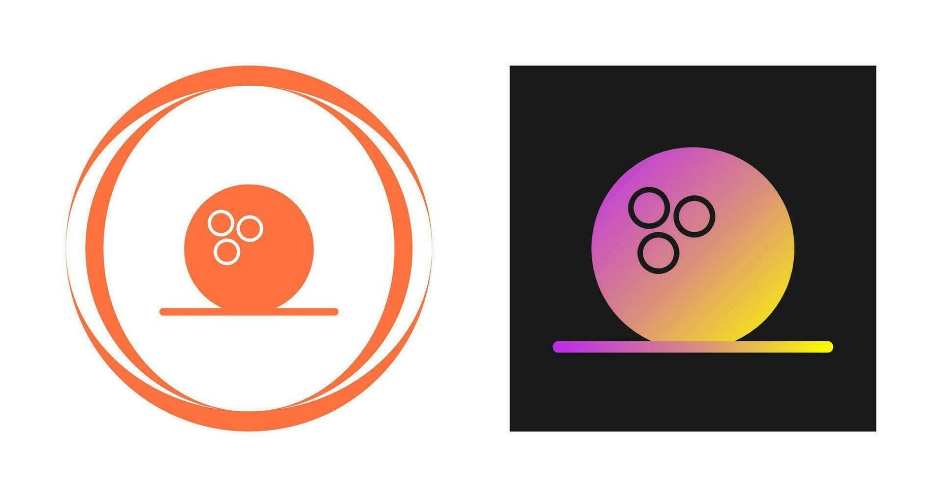 Bowling Vector Icon