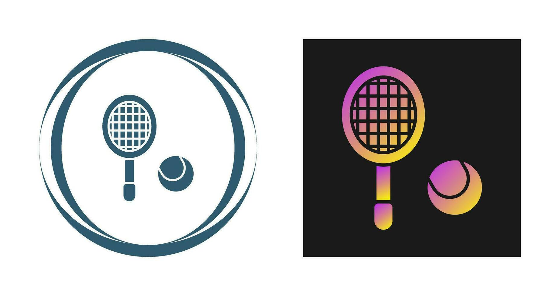 Tennis Vector Icon