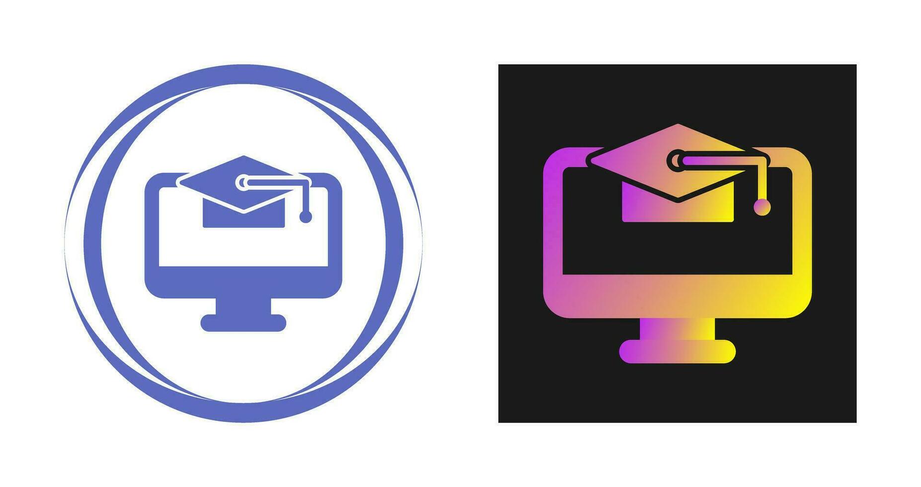 Online Education Vector Icon