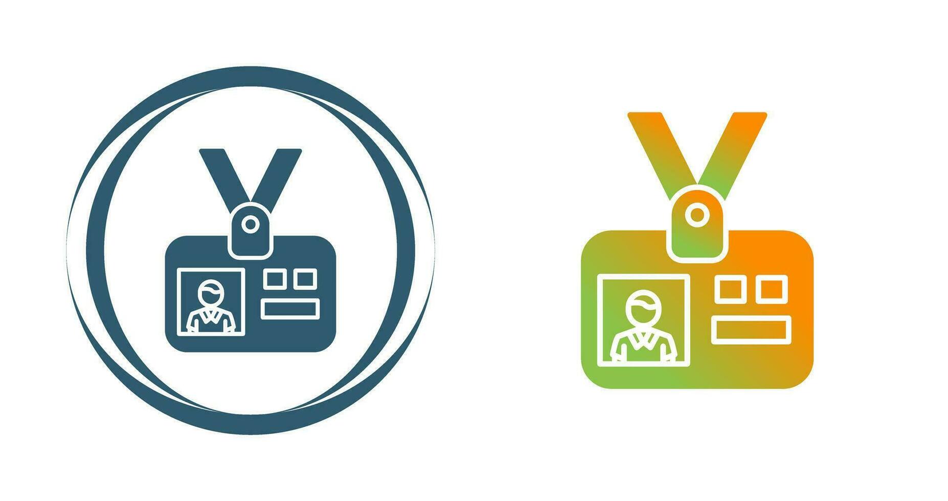 Id Card Vector Icon