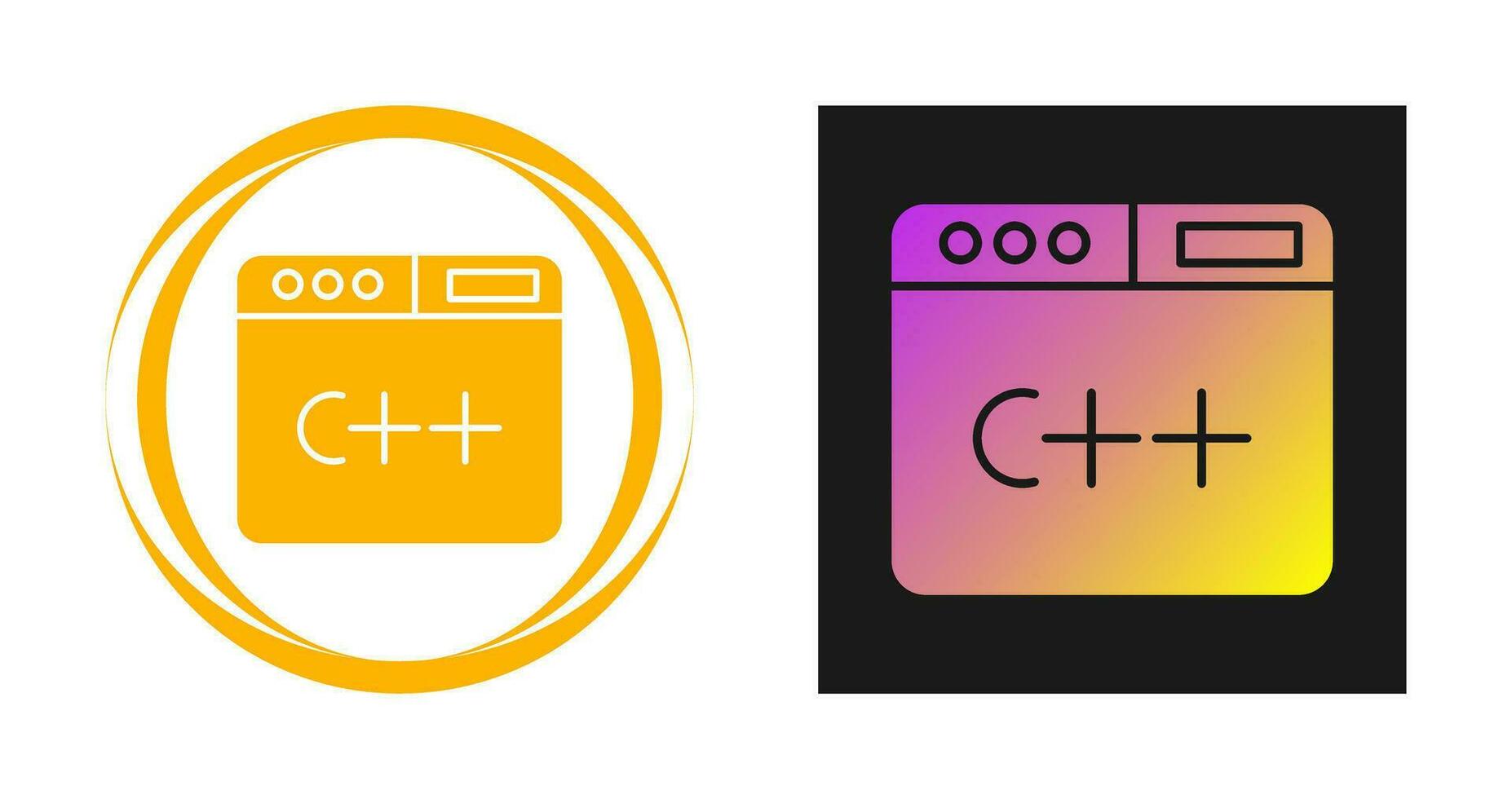icono de vector de lenguaje de programación