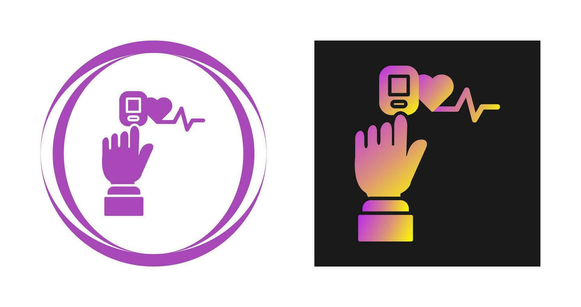 Pulse Oximeter Vector Icon