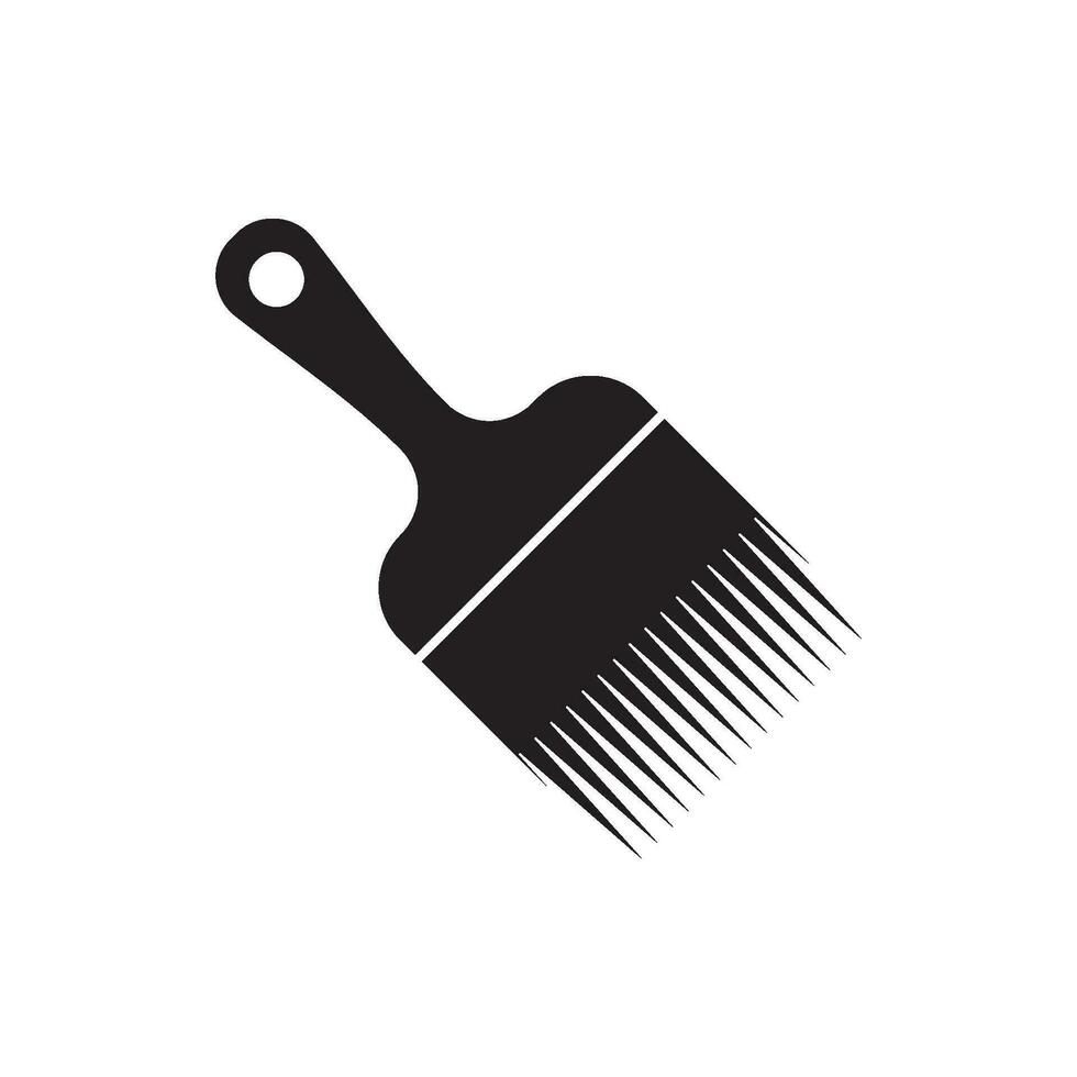 brush icon vector