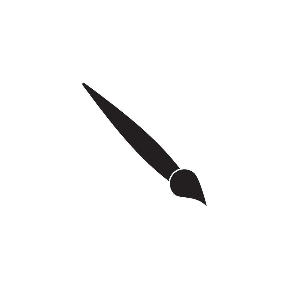 brush icon vector