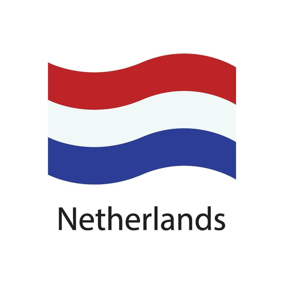 netherland flag icon vector