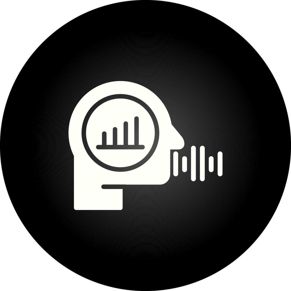 Voice Analytics Vector Icon