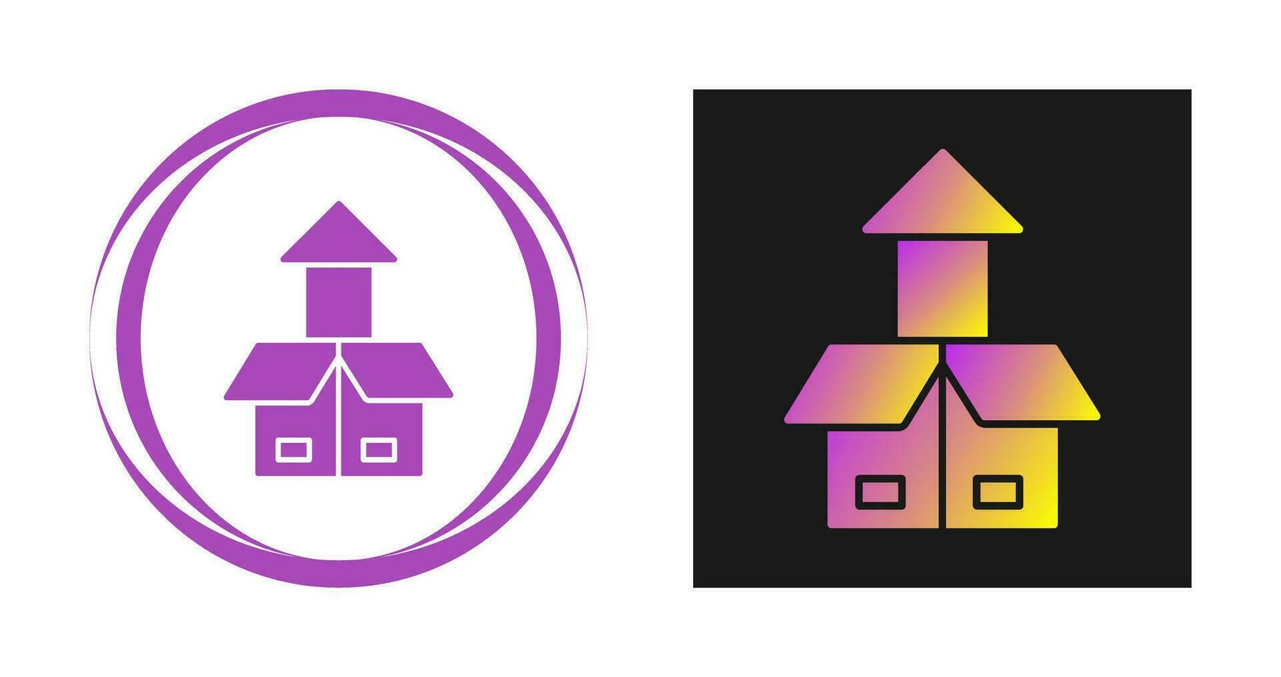 Open Box Vector Icon