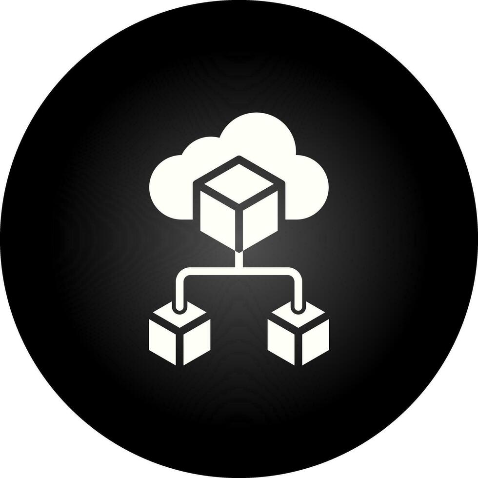Cloud Infrastructure Vector Icon