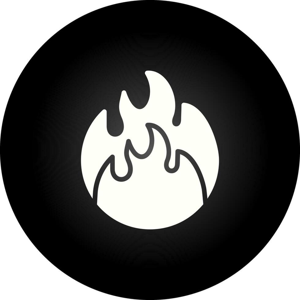 icono de vector de fuego