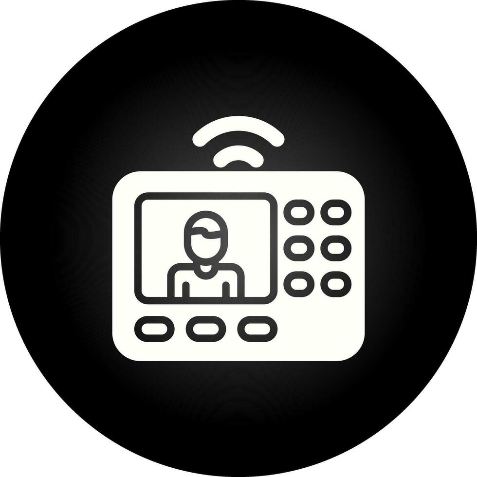 Intercom System Vector Icon