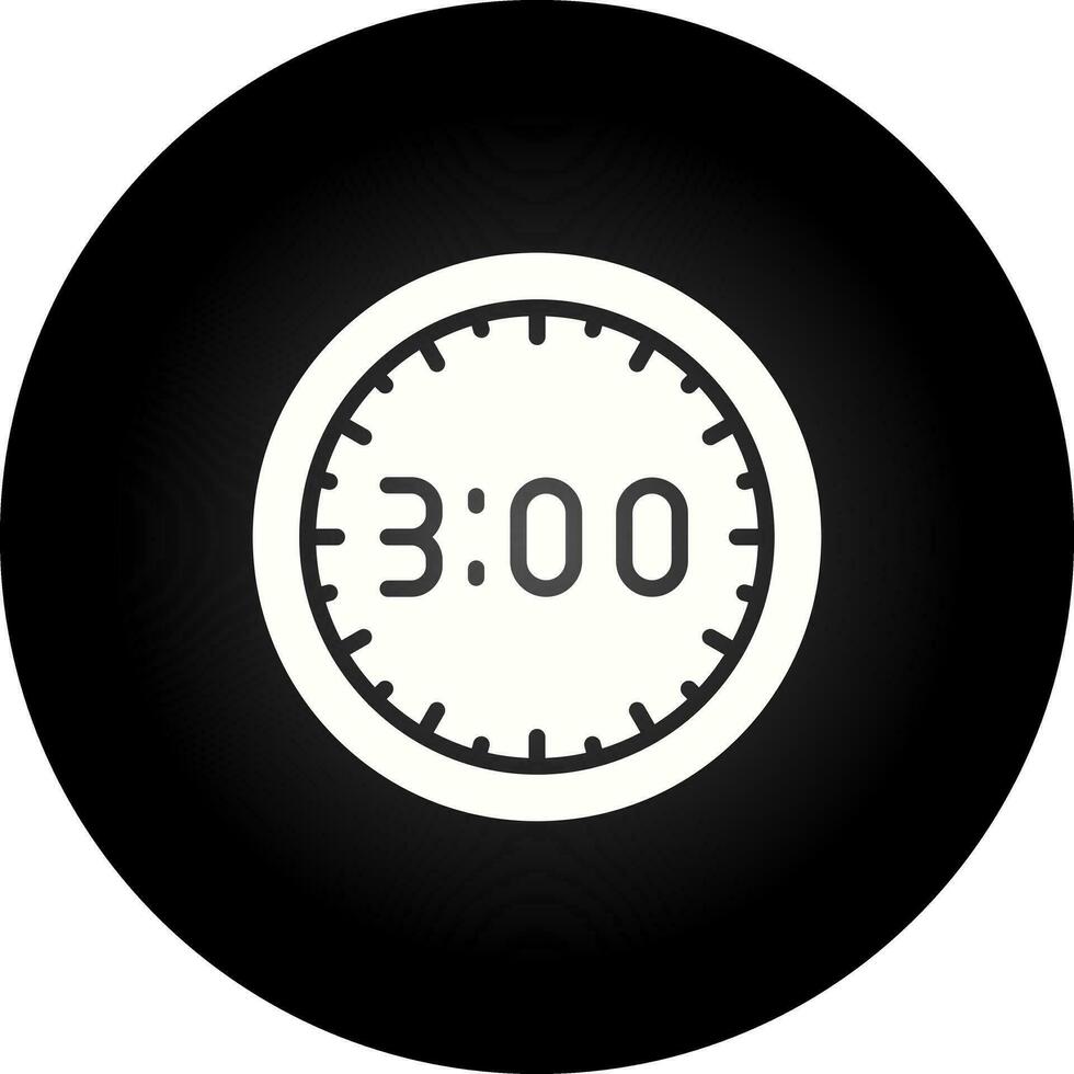 icono de vector de reloj