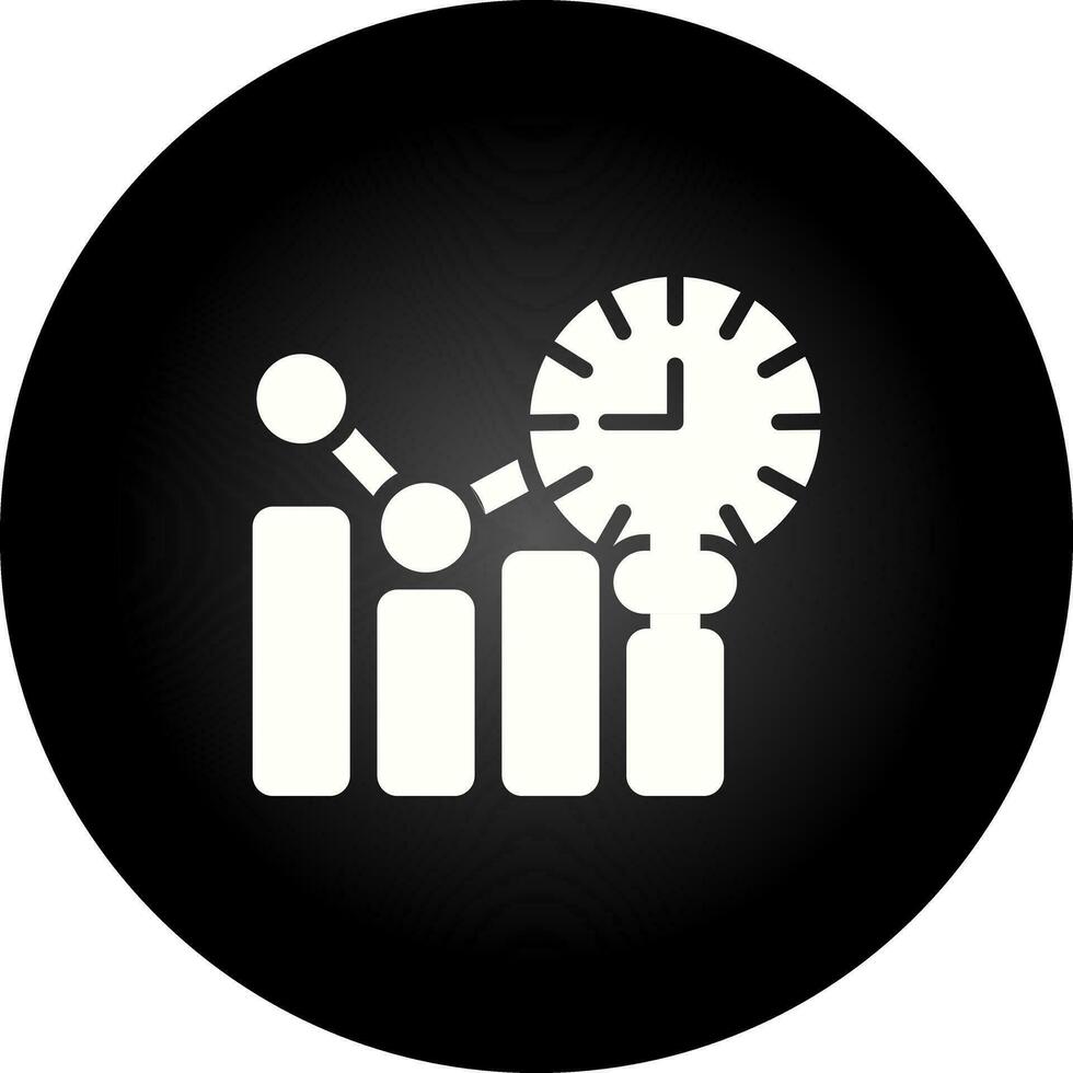 Sales Forecasting Vector Icon