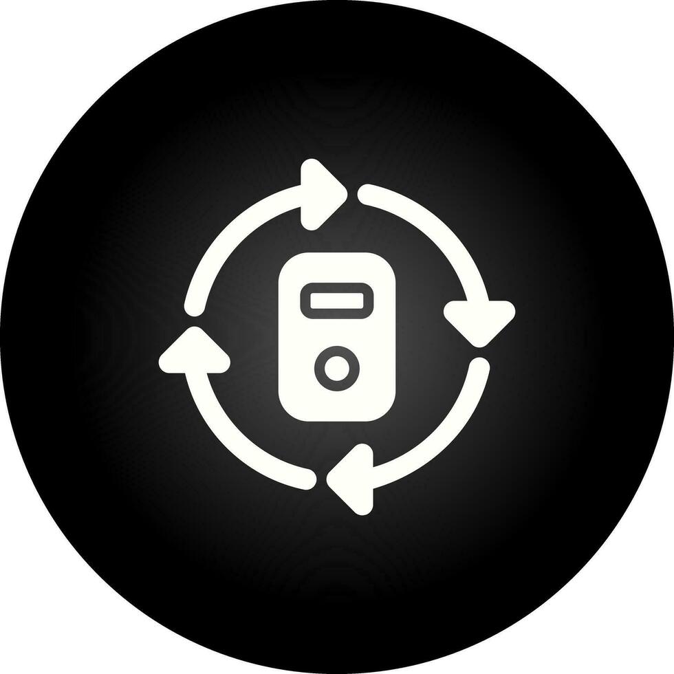 Data Center Cooling Vector Icon