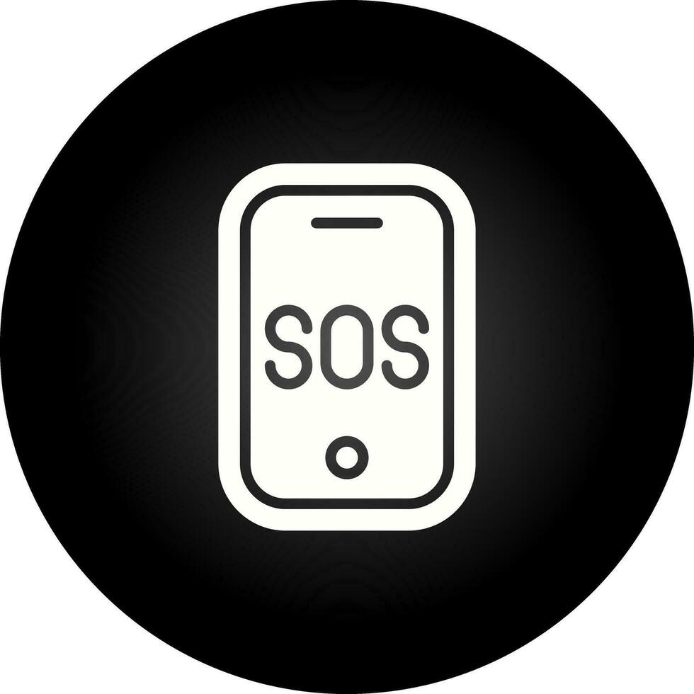 Emergency phone Vector Icon
